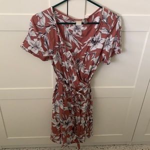 Roxy juniors wrap dress, small